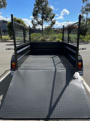 Hire 8X5 Heavy Duty Trailer With Ramp For Hire - PENRITH
