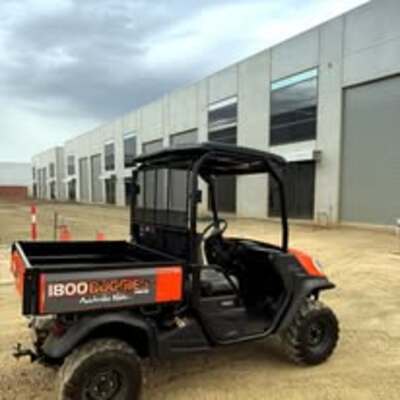 Hire Kubota 2-seater 4x4 Diesel Heavy Duty Construction Buggy