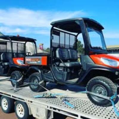 Hire Kubota 2-seater 4x4 Diesel Heavy Duty Construction Buggy