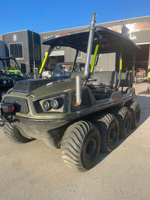 Hire Amphibious 8x8 Tracked ATV's Including a range or ARGOS 