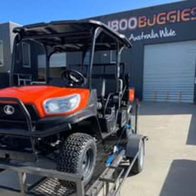 Hire Kubota 2-seater 4x4 Diesel Heavy Duty Construction Buggy
