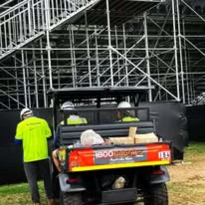 Hire Kubota 2-seater 4x4 Diesel Heavy Duty Construction Buggy