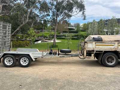 Hire 3.5t ATM Plant Trailer with ramp