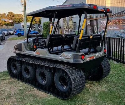Hire Amphibious 8x8 Tracked ATV's Including a range or ARGOS 