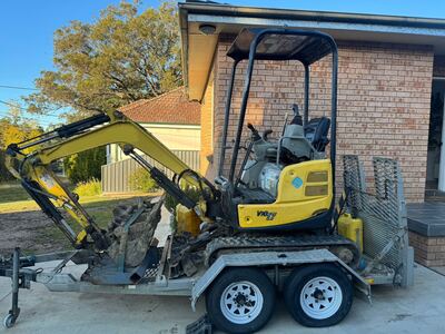 Yanmar 1.7t Excavator for hire $220 per day