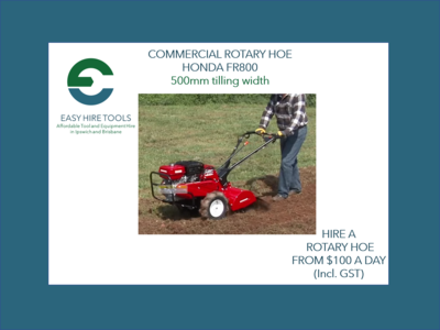 Hire Rotary Hoe - Honda Frc800 - Self Propelled - Commercial Tiller ...