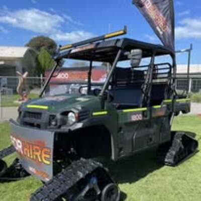 Hire Specialized TRACKED ATV's and Utility Buggies