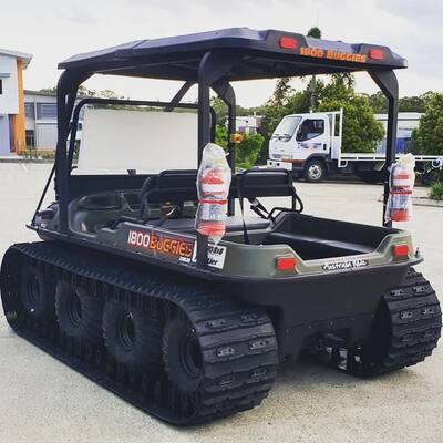 Hire Amphibious 8x8 Tracked ATV's Including a range or ARGOS 