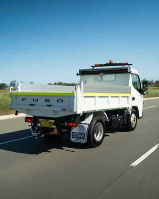 Hire 2 Ton Mitsubishi Tipper Truck